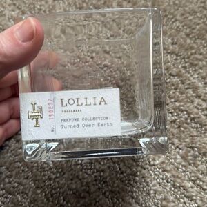 Lollia Candle holder glass cube